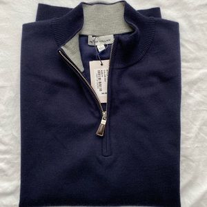 NWT Peter Miller Quarter Zip Pullover